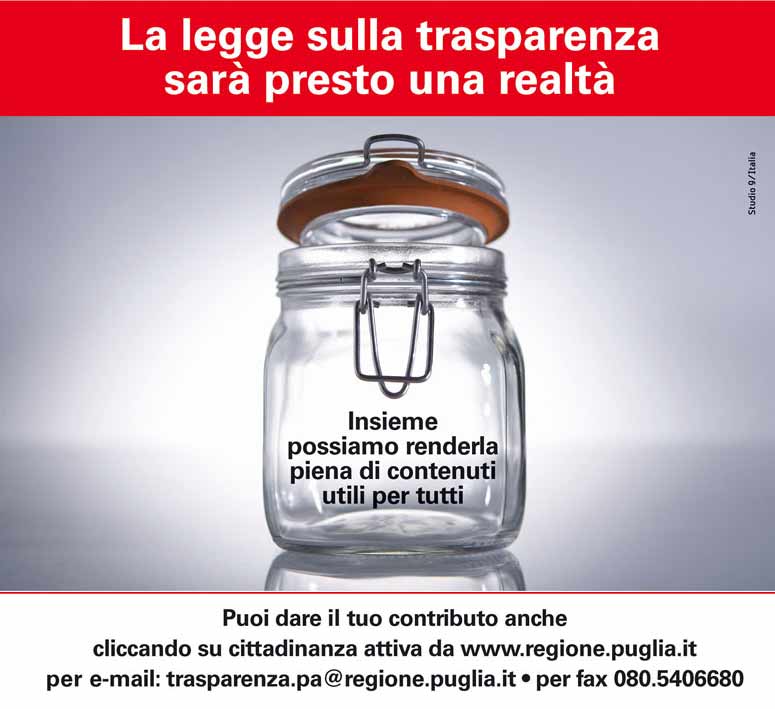 contributi legge trasparenza